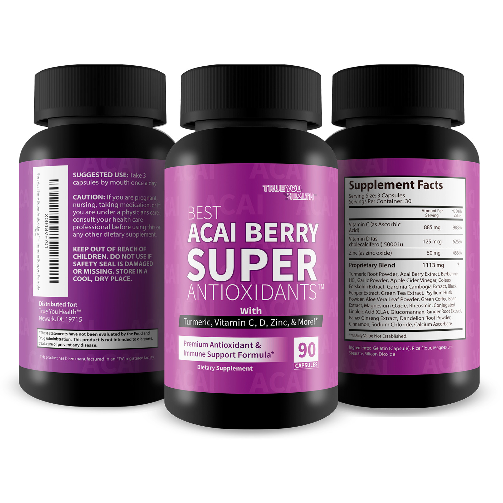 Best Acai Berry Super Antioxidants Supplement – Our Best Acai Berry Vitamin C
