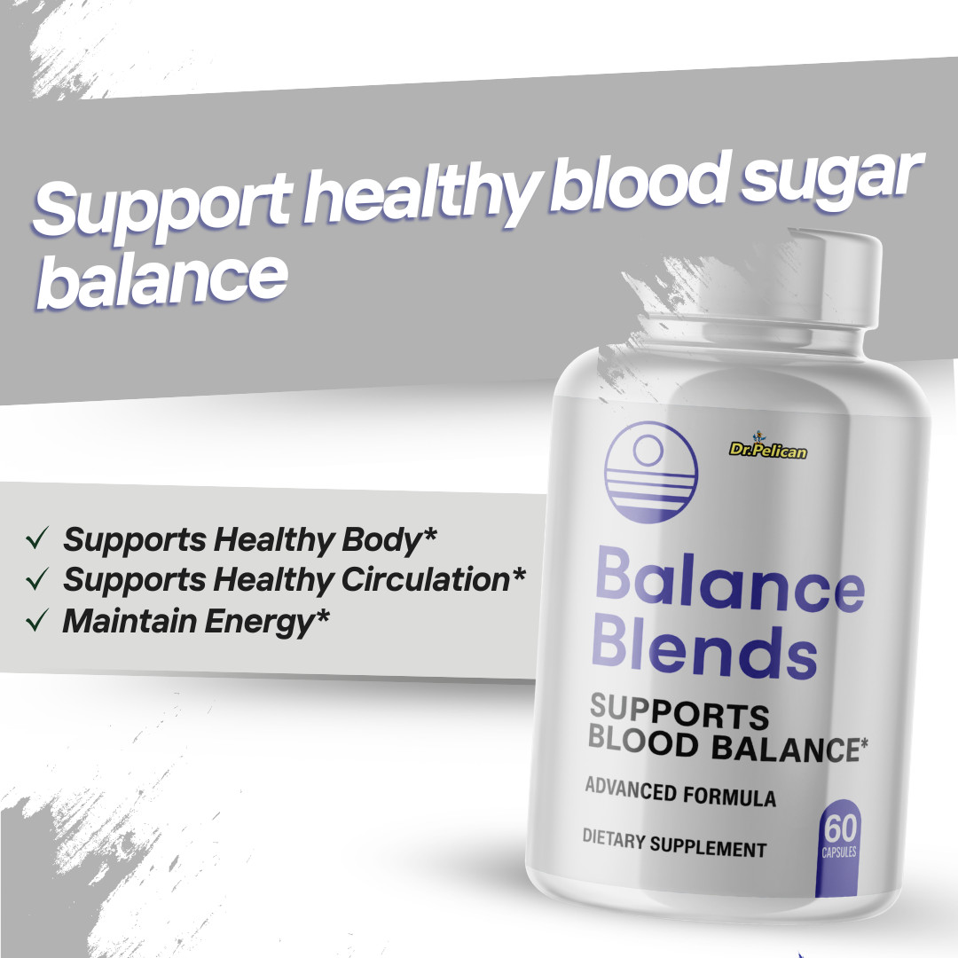 Balance Blends-Blood Support- 12 Bottles- 720 Capsules