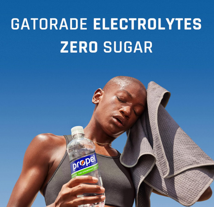 Propel Electrolyte Water Grape, 12 Fl Oz Bottles 8 Pack, Zero Calorie Sugar Free