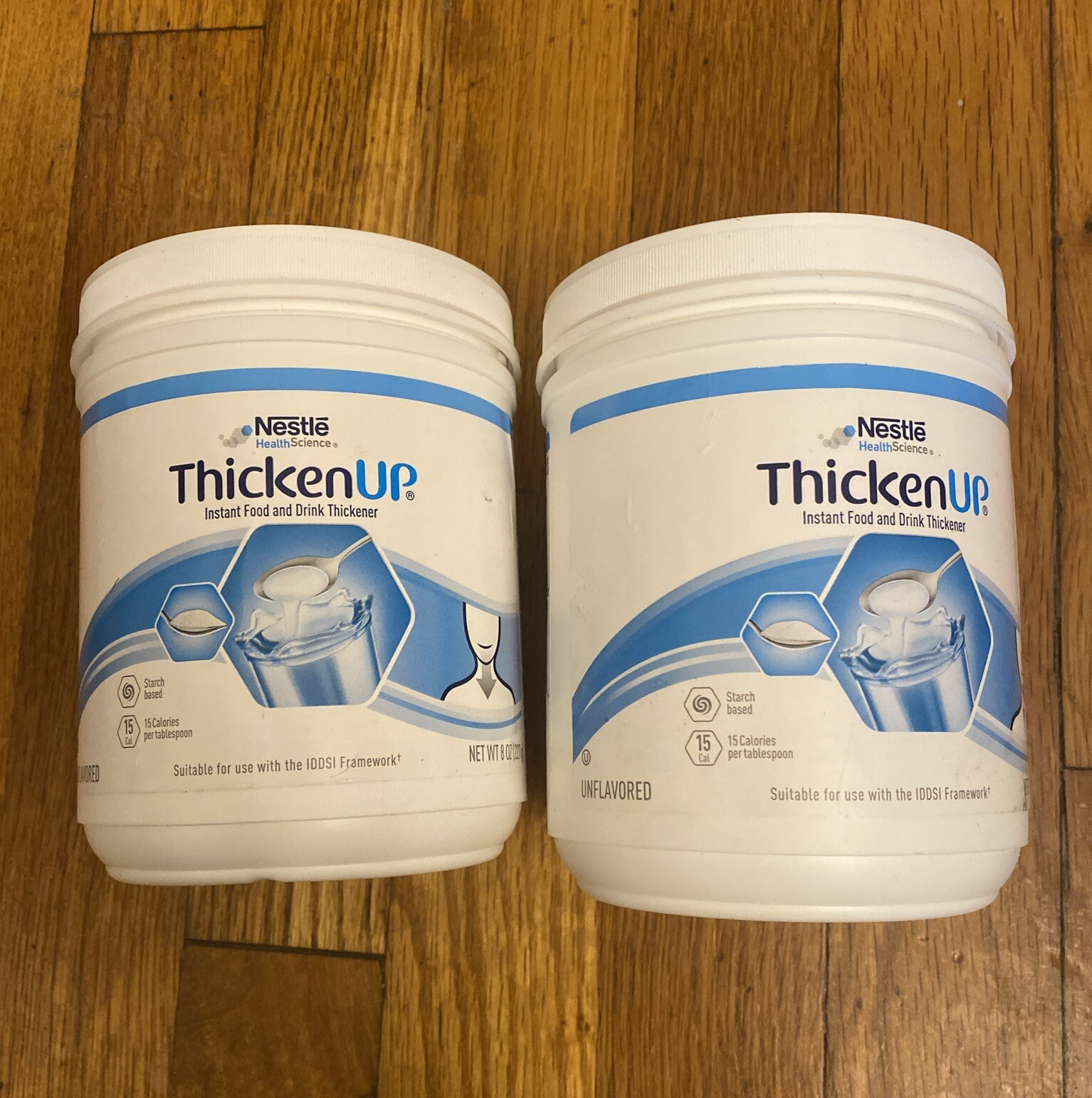 2X Nestle Resource Thickenup Thicken Up Instant Food & Drink Thickener 8 Oz 7/25
