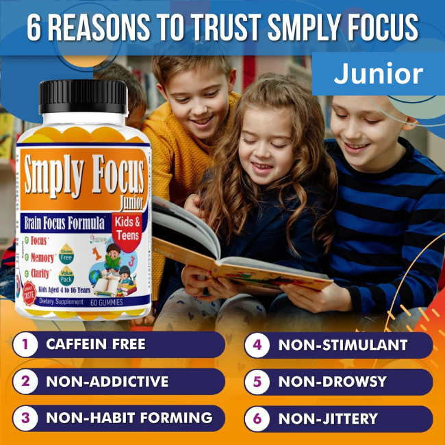 Kids Brain Booster Omega 369 DHA Vitamins for Focus Attention Memory 13/12/25