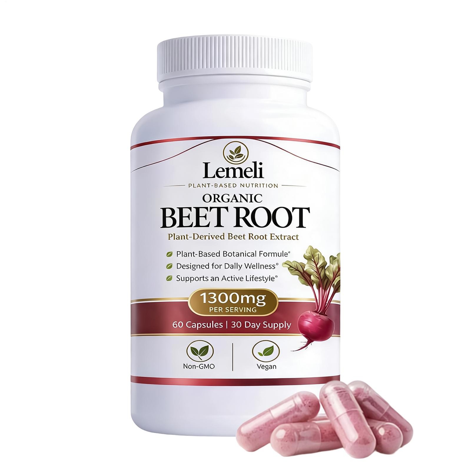 Quality Lemeli Beetroot Plant-Based Daily – Supplement Wellness Antioxidant Blen