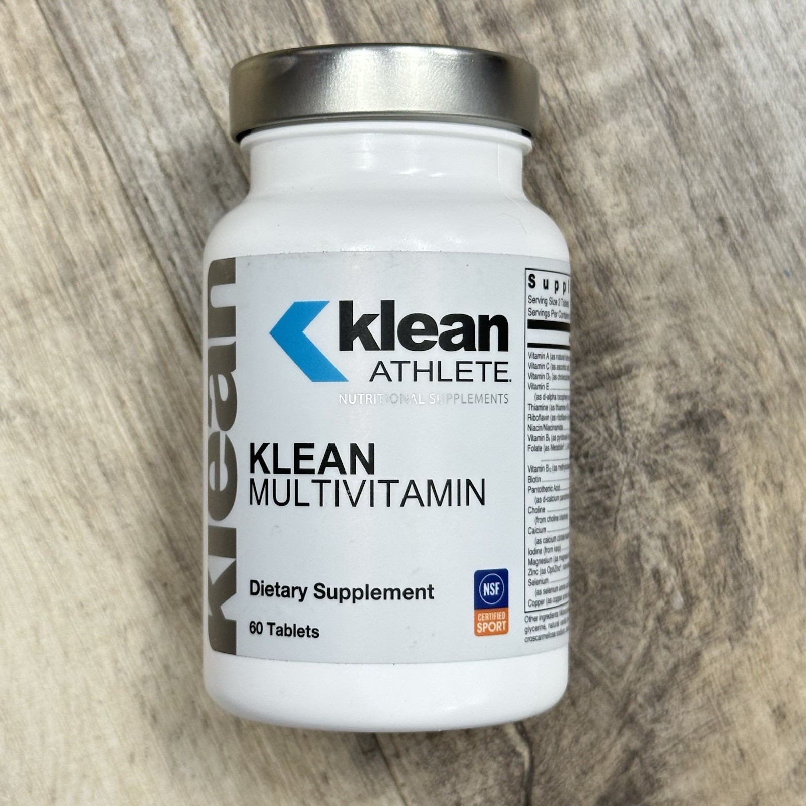 Klean Athlete Klean Multivitamin – 60 Tablets – Exp 05/2025 – New