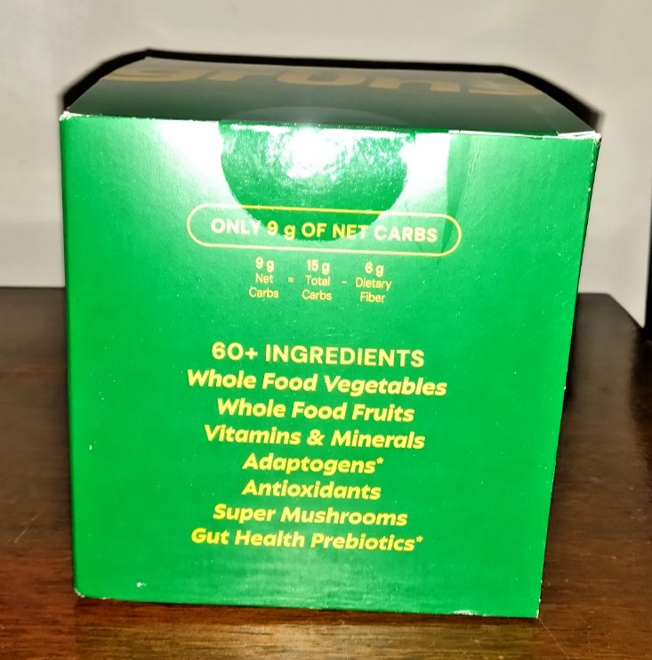 Open Box – 35 Pack Gruns Superfood Greens Gummies, Gut Health + Immune Health +