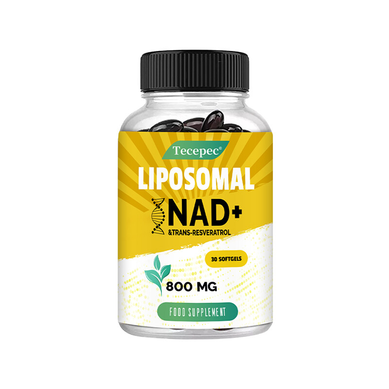 Liposomal NAD+ 500mg Trans-Resveratrol 300 mg Healthy Boosts Metabolism