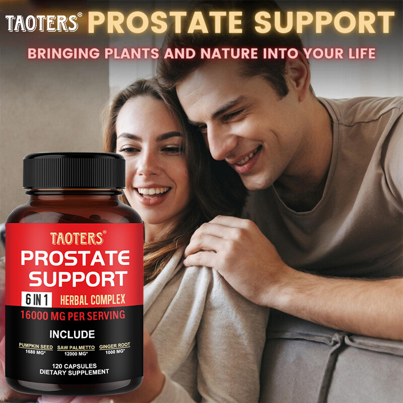 Prostate Support-Saw Palmetto-Reduce Frequent Urination,120 Capsules