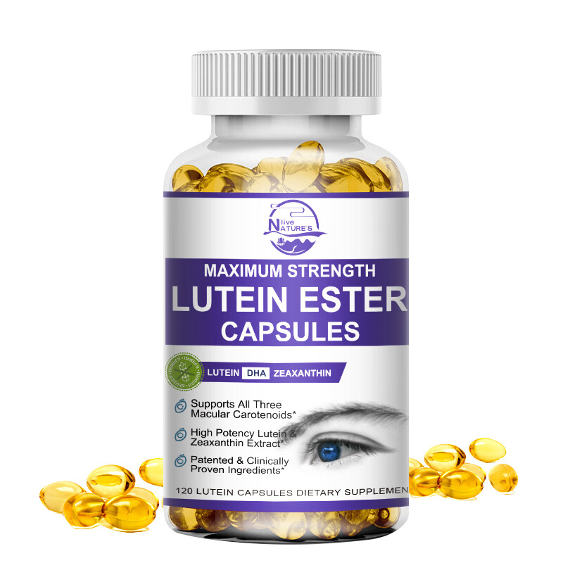 Eye Health 120 Capsules Lutein Ester Zeaxanthin Vision Health Eye Support 120pc