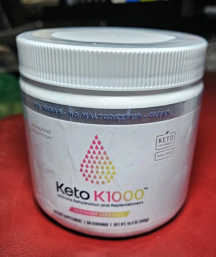 Hi-Lyte Keto K1000 Electrolyte Powder Raspberry Lemonade 09/2025 50 Servings