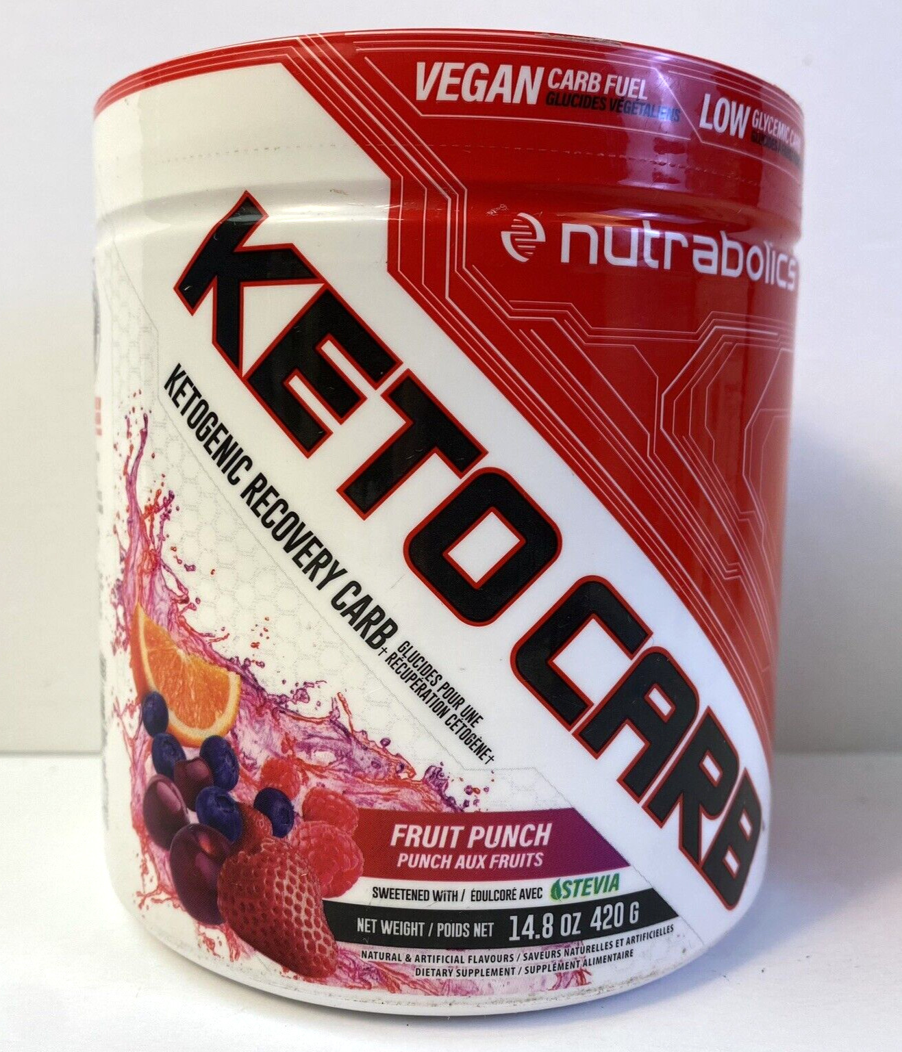 Nutrabolics ANABOLIC STATE 14.8oz + KETO CARB 13.2oz Recovery & Muscle Building