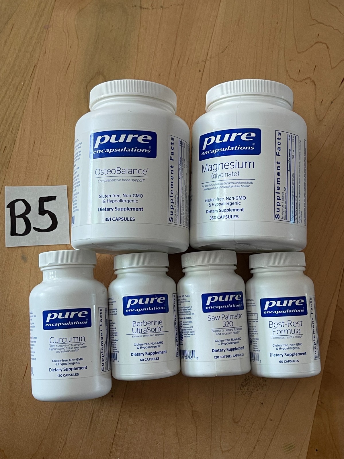 PURE ENCAPSULATIONS SUPPLEMENTS, PICK YOUR VARIETY, NEW SEALED FRESH DATES
