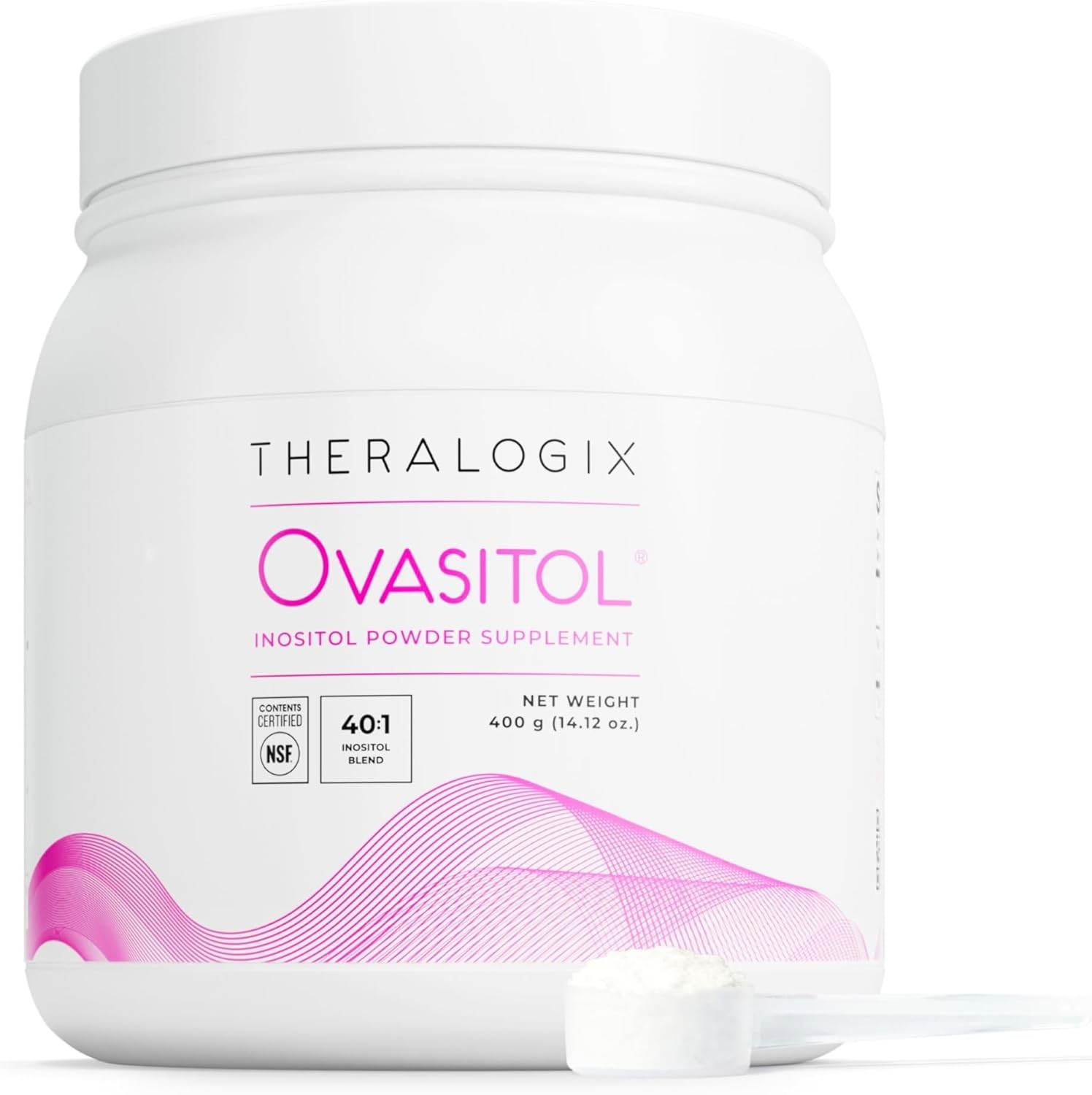 Theralogix Ovasitol Inositol Powder 90 Day Supply PCOS Hormone Balance Exp 12/28
