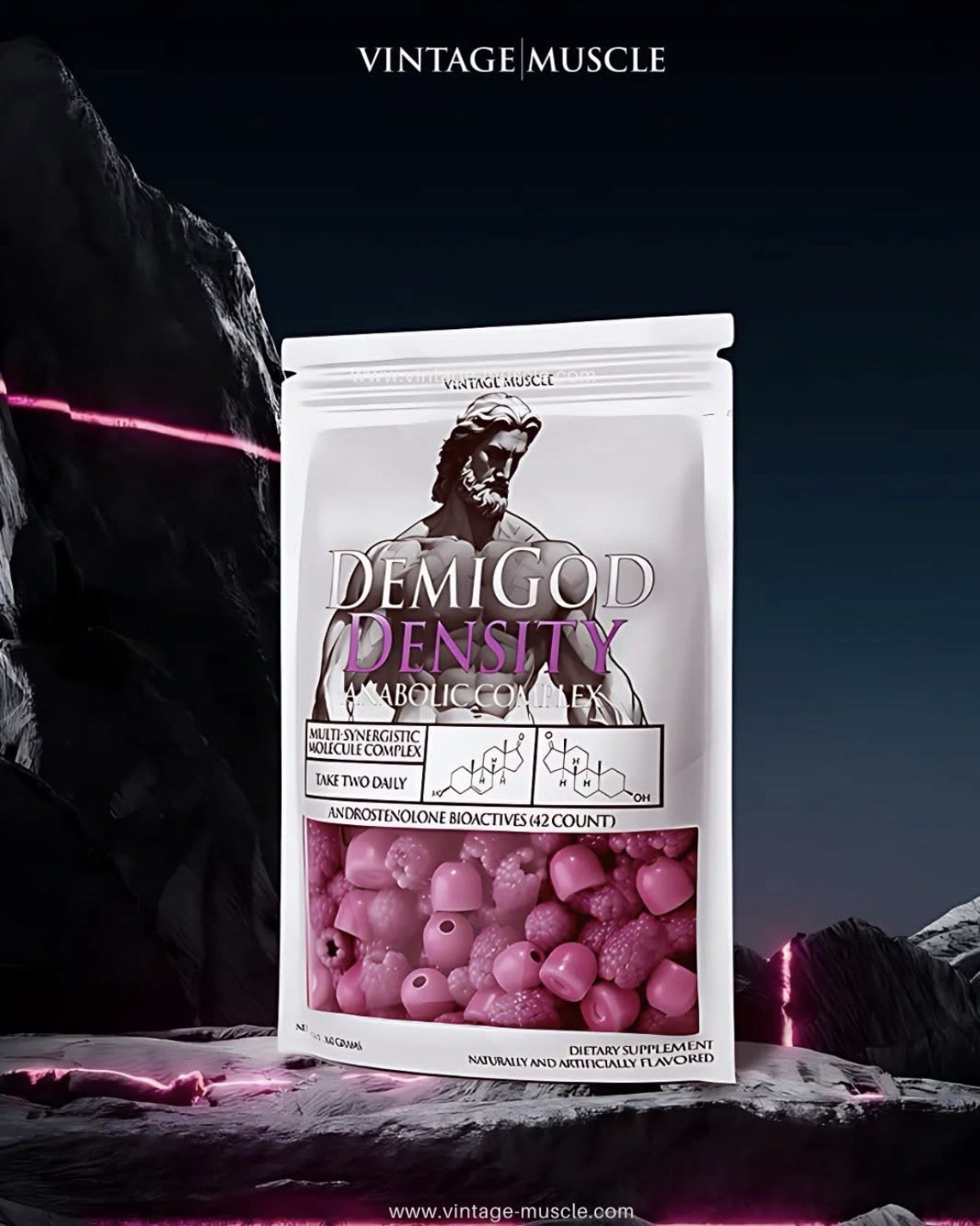 Demi God Density R,1,4,5 & DHEA 2 Step Pre Cursors Gummies By Vintage Muscle💪🍬