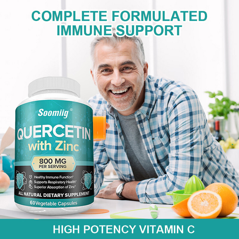 Quercetin Caps-Supports Respiratory Health,anti-inflammatory and Immune Response