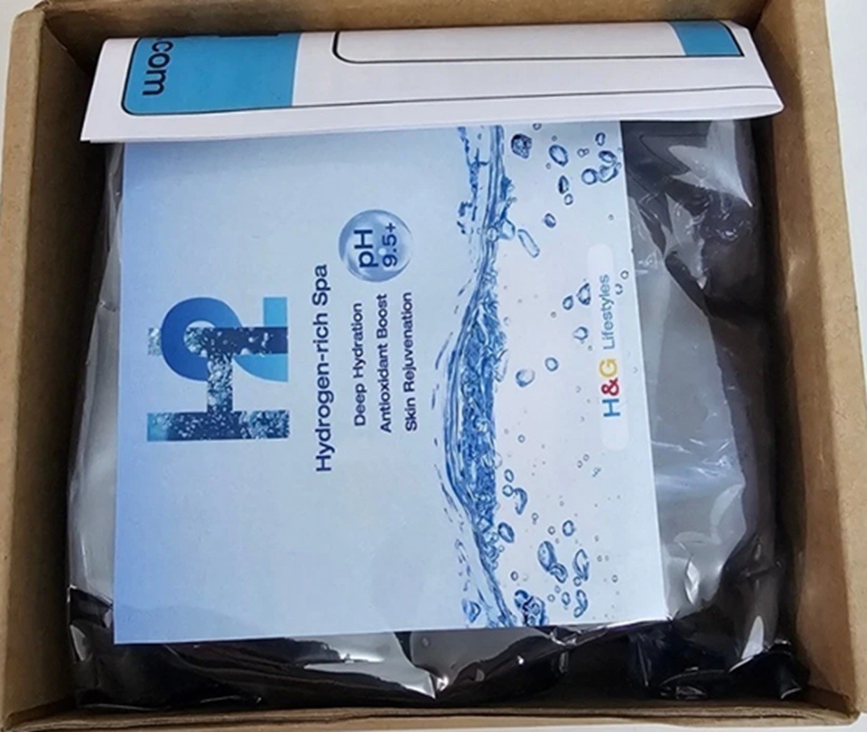 H&G Lifestyles Hydrogen Bath Tablets H2 Hydrogen Water for Bathing SPA