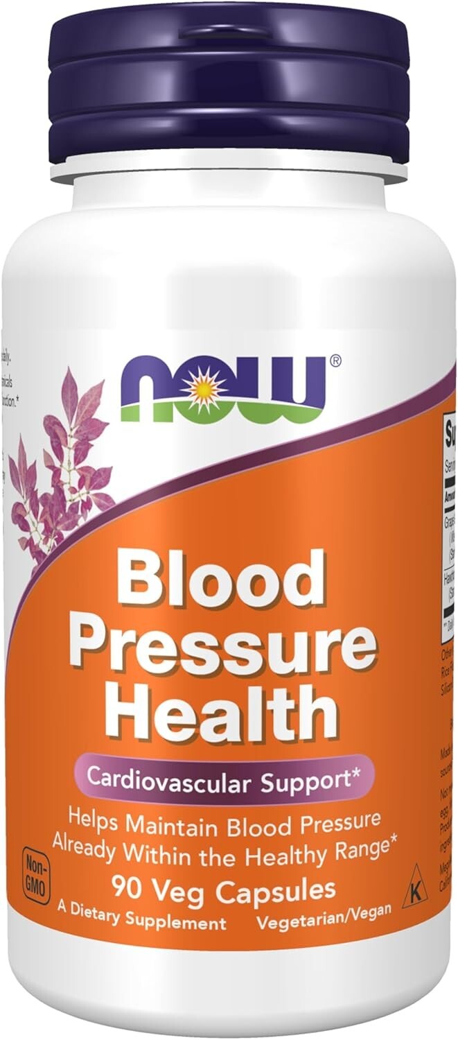 Now Foods Blood Pressure Health 90 Veg Capsules