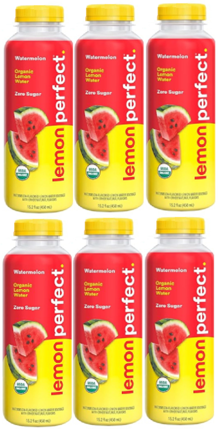 Lemon Perfect Watermelon , Zero Sugar, 15.2 fl oz Bottles (6-Pack)