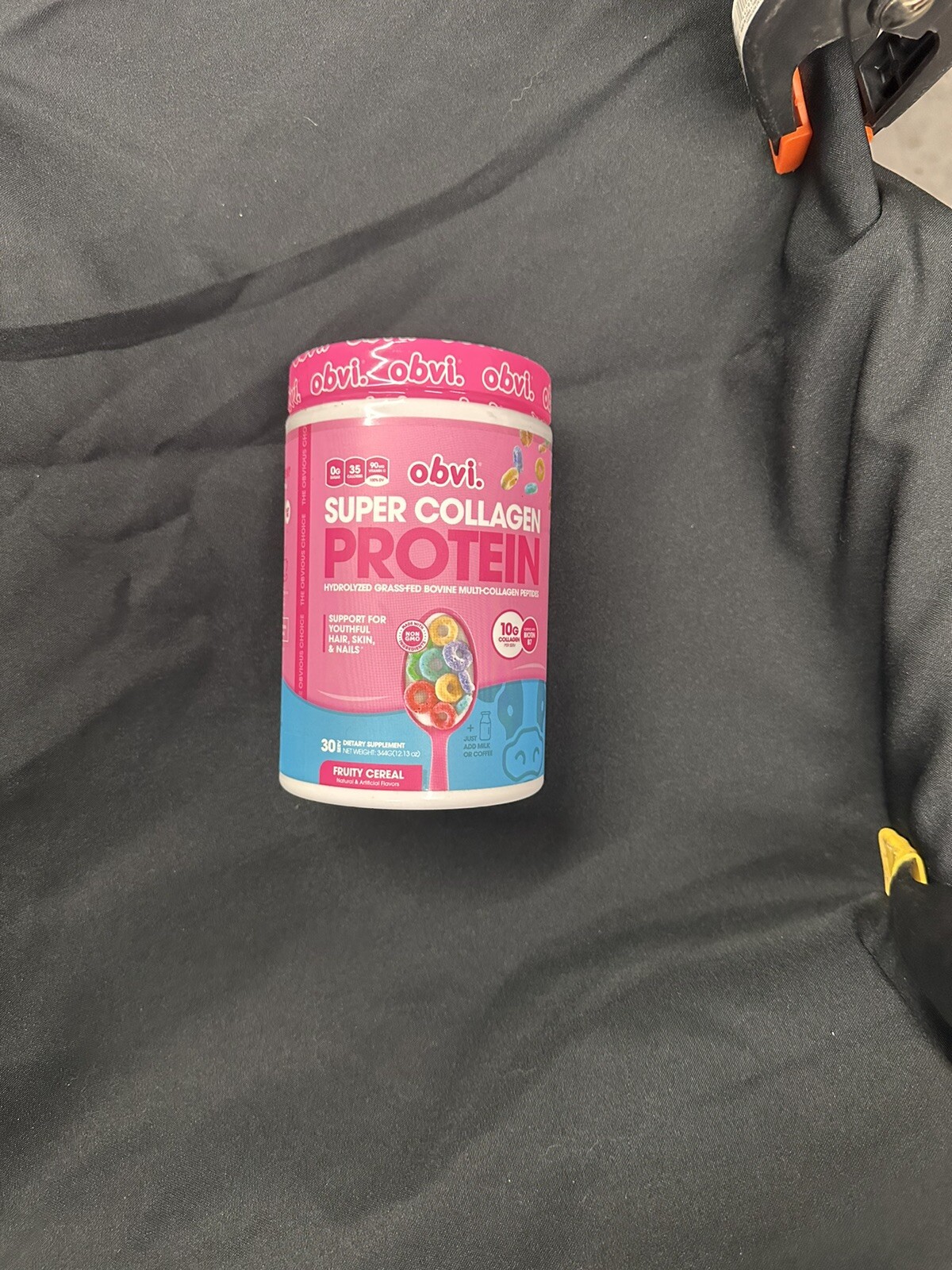Obvi Super Collagen Protein Fruity Cereal 12.13 oz 344 g