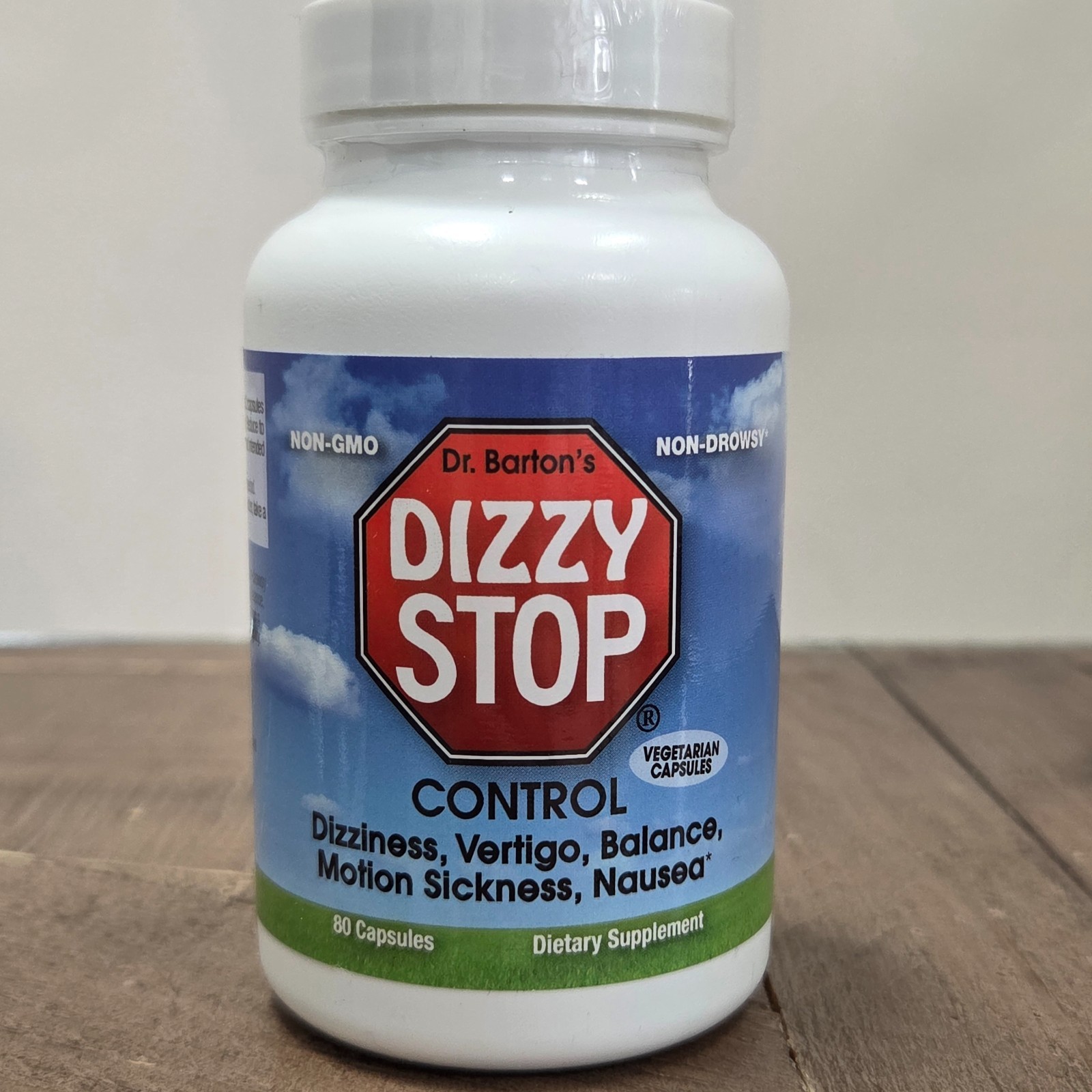 Dr. Barton’s Dizzy Stop: Natural Vertigo, Dizziness, Motion Sickness Relief