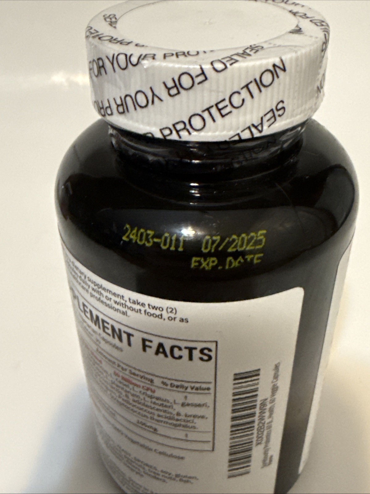 2x Surebounty Probiotics 60 Billion CFU 19 Strains Exp 07/25