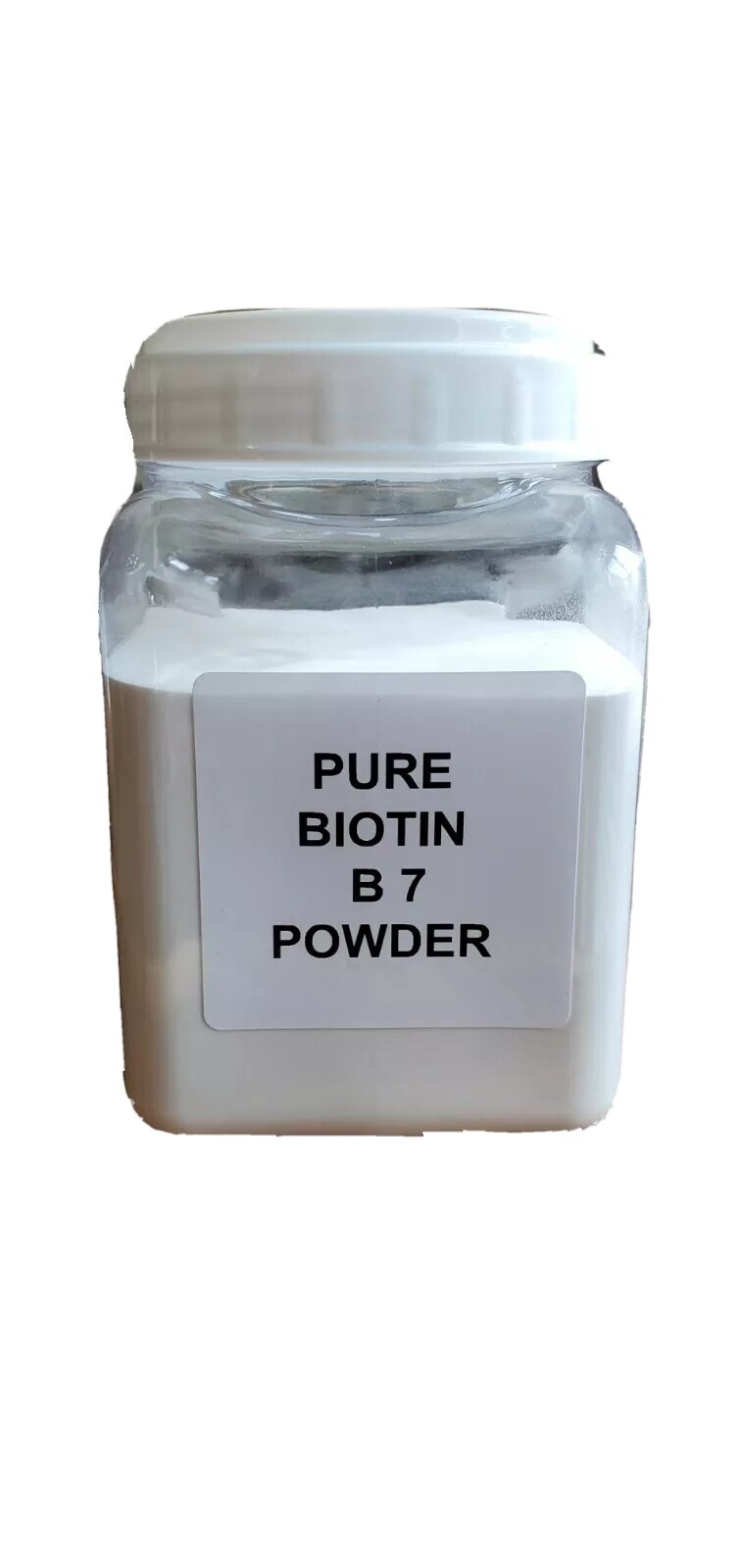 PURE BIOTIN 100% VITAMIN B7 POWDER for Hair Skin Nail Maximum Strength US SELLER