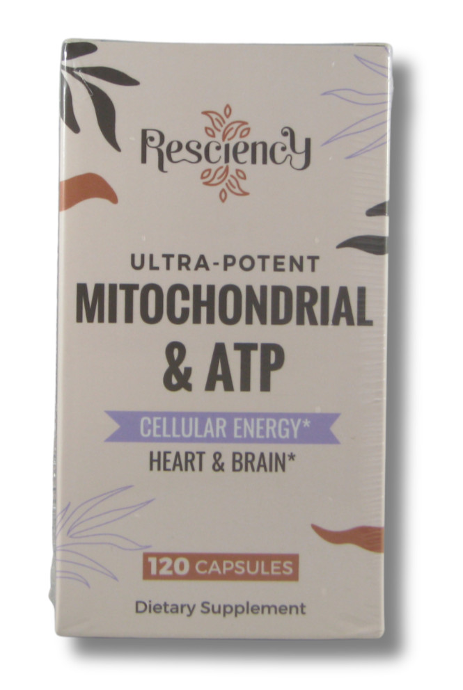 2326 MG Mitochondrial Supplements with ATP Vitamins CoQ10 & PQQ 120 Capsules