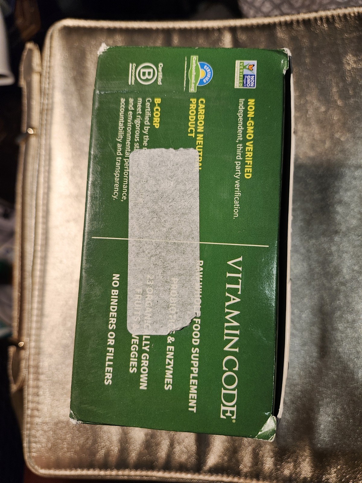 Garden of Life Vitamin Code Grow Bone System 2 Part Program Gluten-Free, Kosher