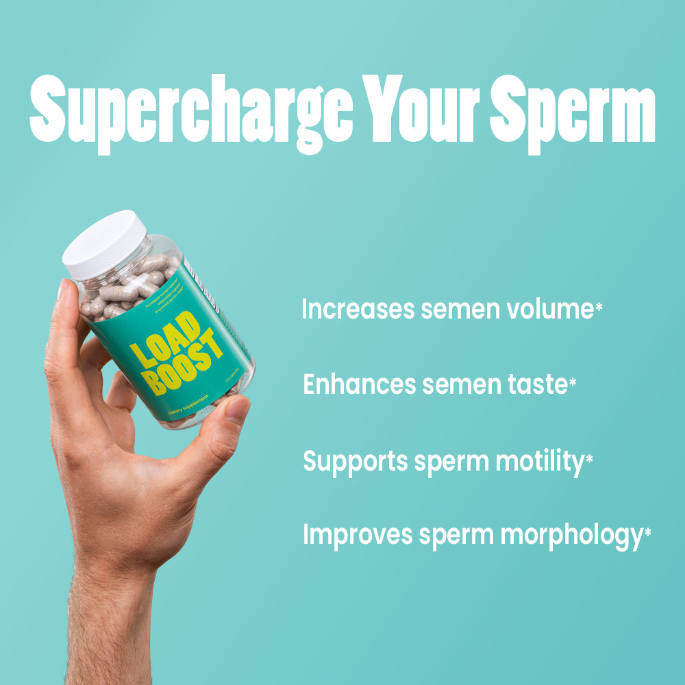Load Boost: Orgasm Intensity, Semen Volume, & Sperm Health