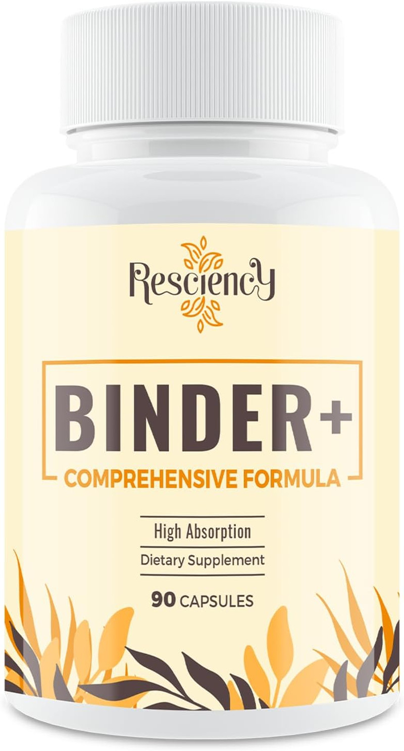 Detox Binder Supplement – Activated Charcoal, Zeolite, Bentonite Clay, Milk This