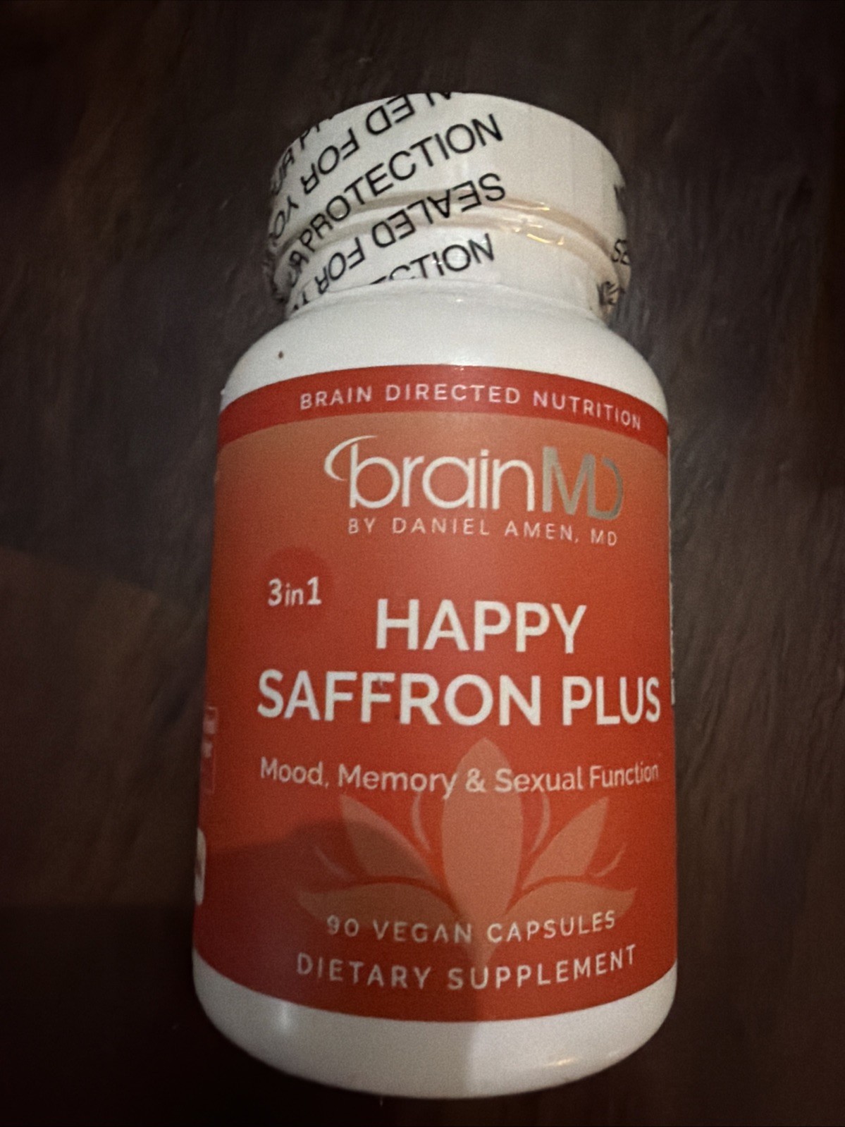 BrainMD Happy Saffron Plus Capsules 90ct Saffron Flower Extract