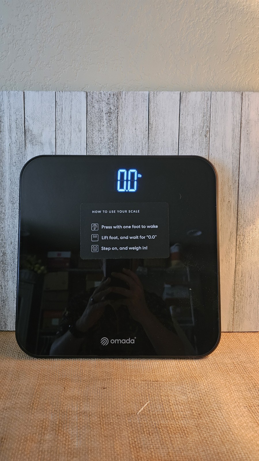 Omada BodyTrace BT006 Digital Weight Scale 440 lb Cellular Smart Scale Tested