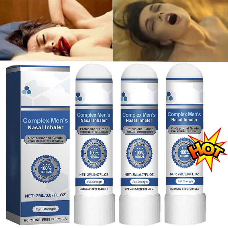 Uncle Stiffy Energy Restore Prostate Inhaler, Nasal Mens Complex Inhaler, Nasal