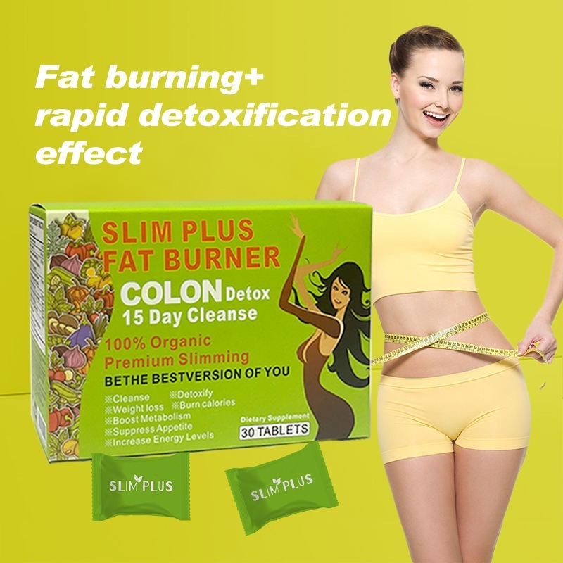 SLIM PLUS FAT BURNER 15 Days Detox 2 Pack USA us Seller