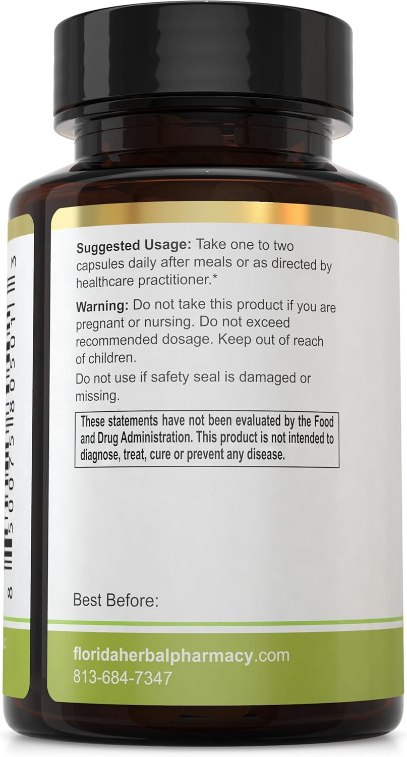 Florida Herbal Pharmacy, Kiwi Fruit Extract Supplement Capsules 10:1 (120 Capsul