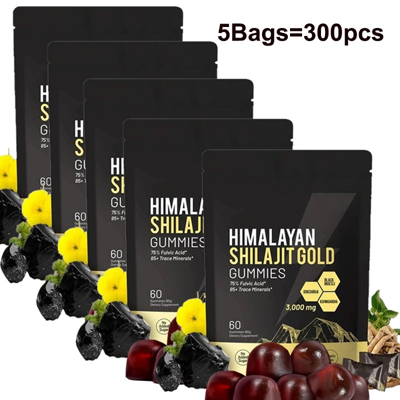 Shilajit 300 Gummies, Shilajit Micronutrient Supplement, Himalayan Premium lates