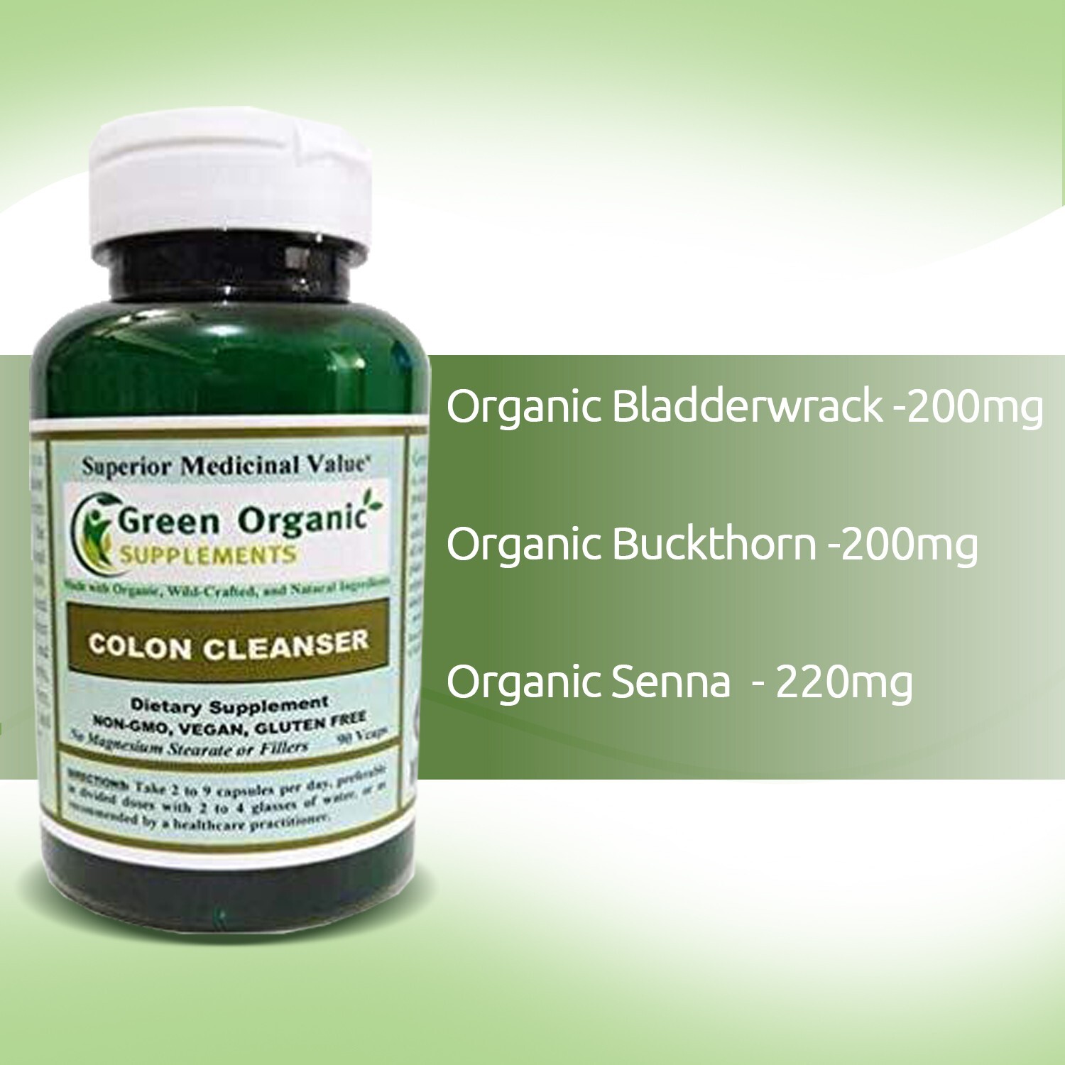 Green Organic Supplements’ Colon Cleanser