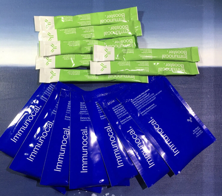 7 )IMMUNOCAL Classic And 7) Immunocal Booster🍑🥦 Free Cup