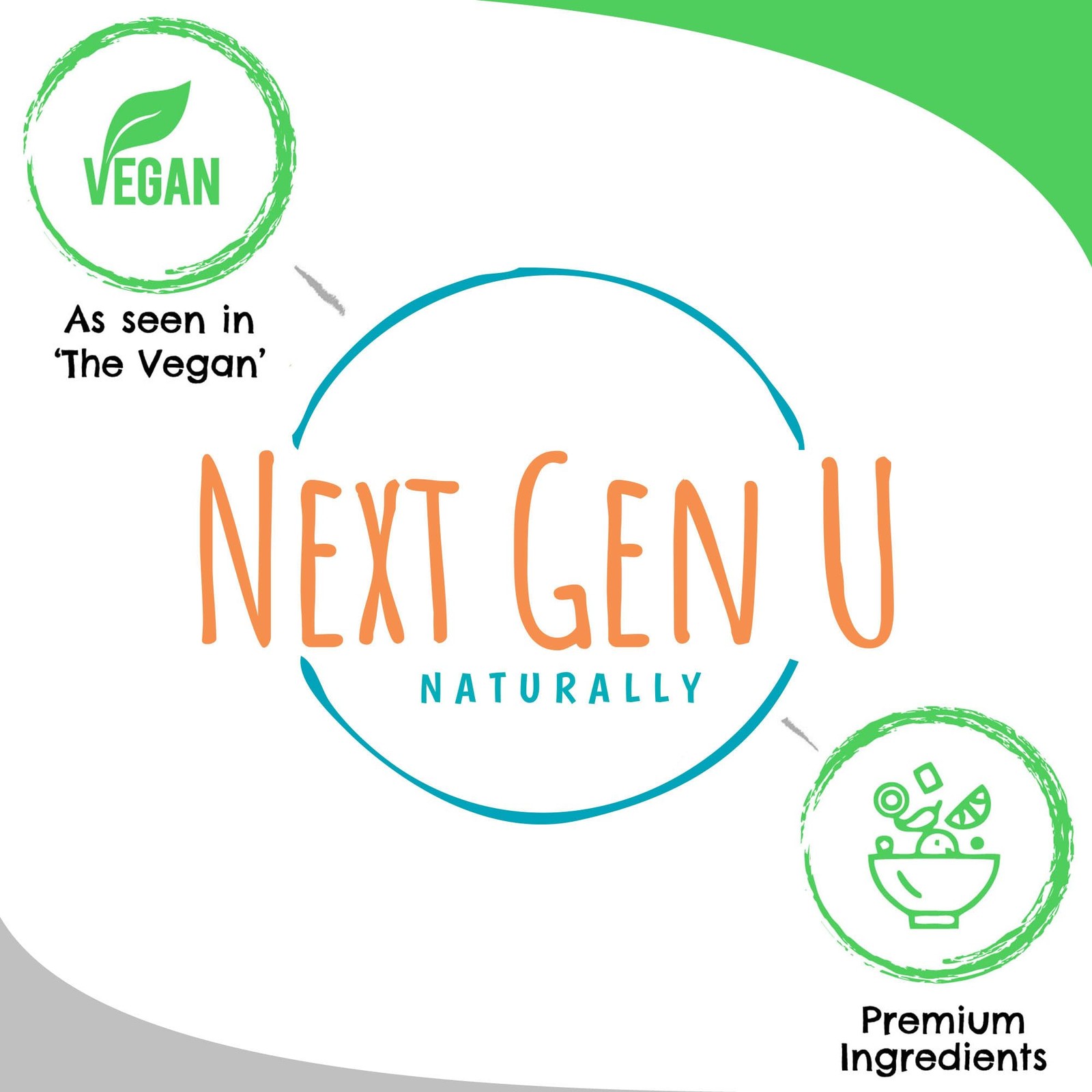 Super Greens – Immune System Support – 500 mg 120 Vegan 120 Count (Pack of 1)