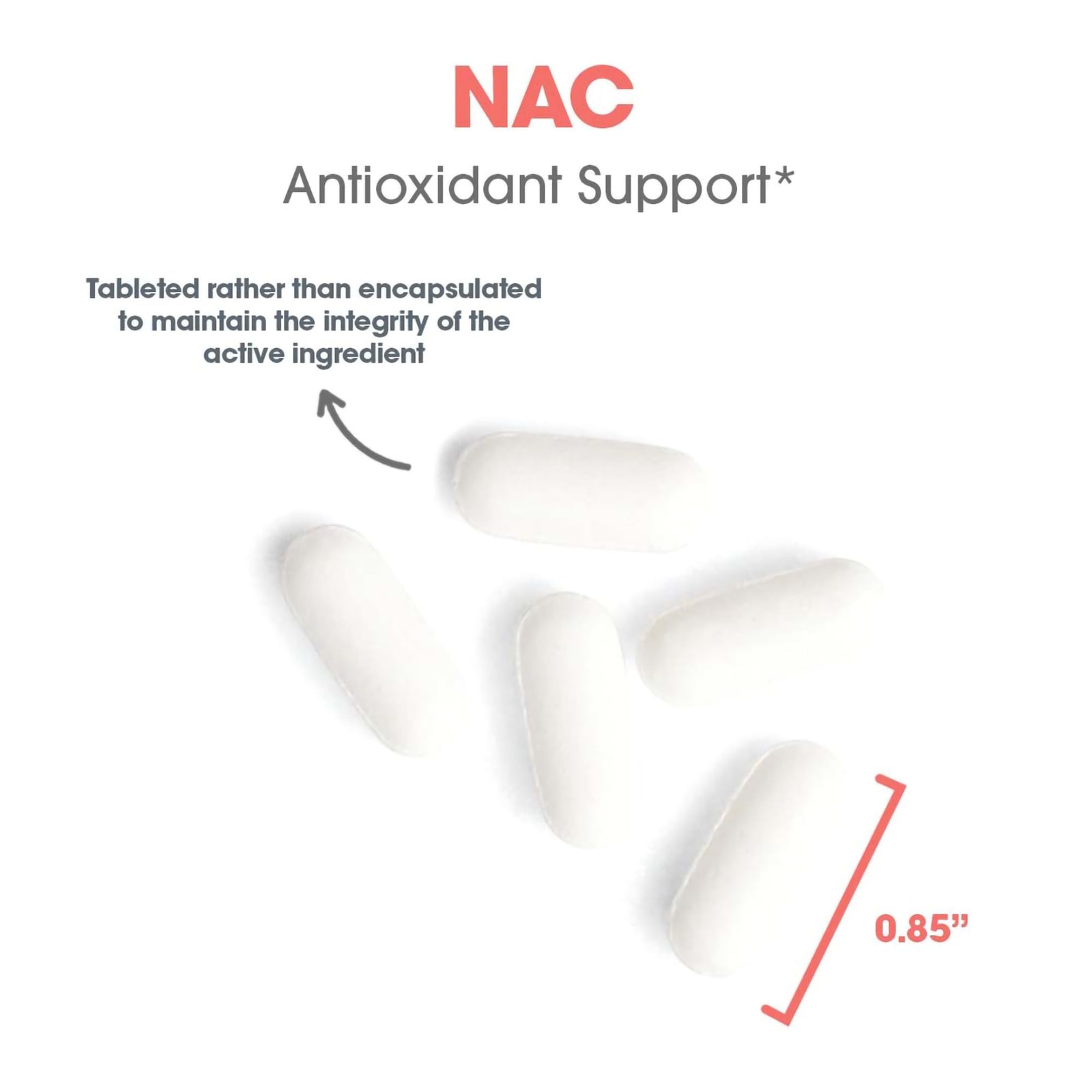 Allergy Research Group Nac Supplement – N-Acetyl-L-Cysteine Glutathione