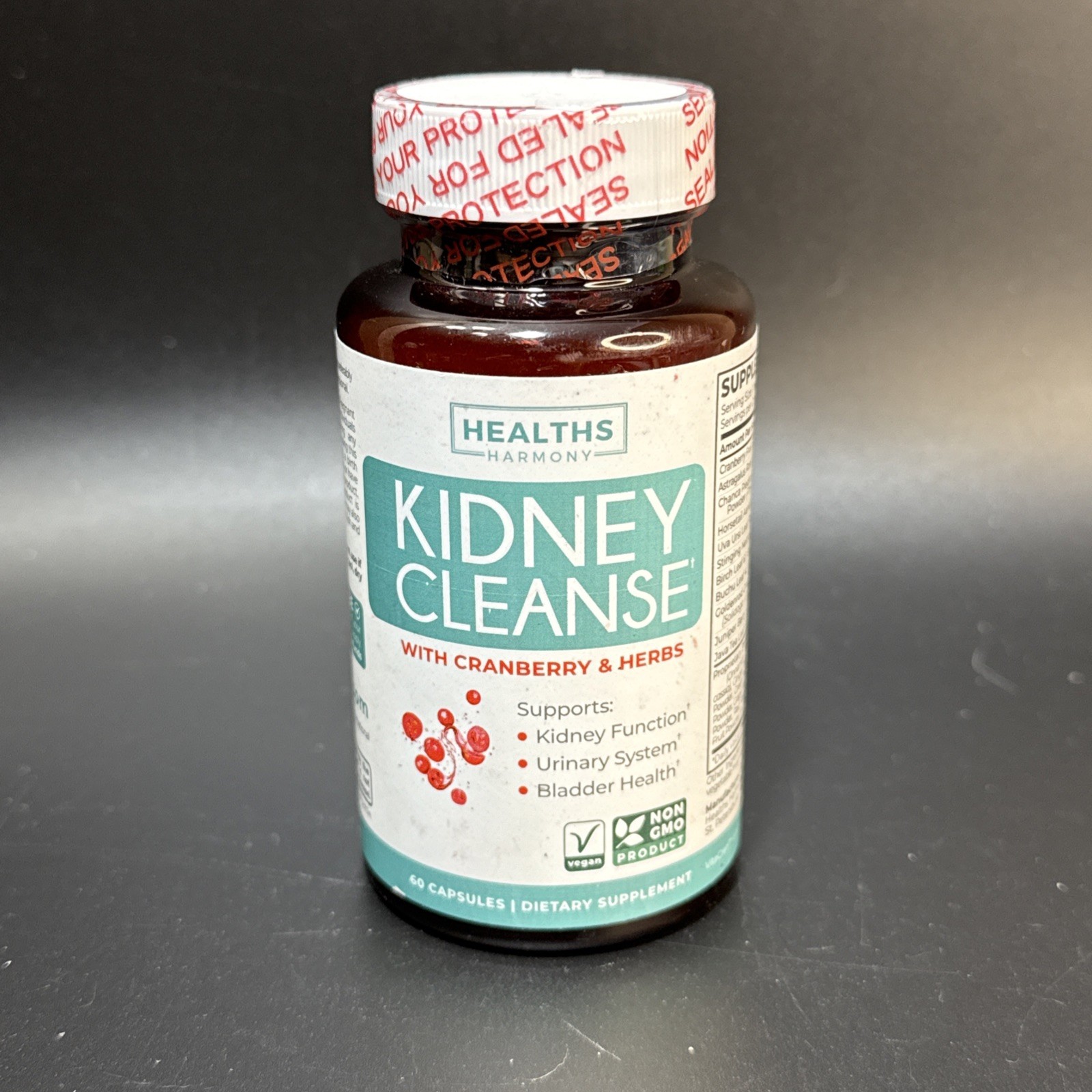 Healths Harmony Kidney Cleanse Detox & Repair Non-GMO Support Urinary Tract 6/26
