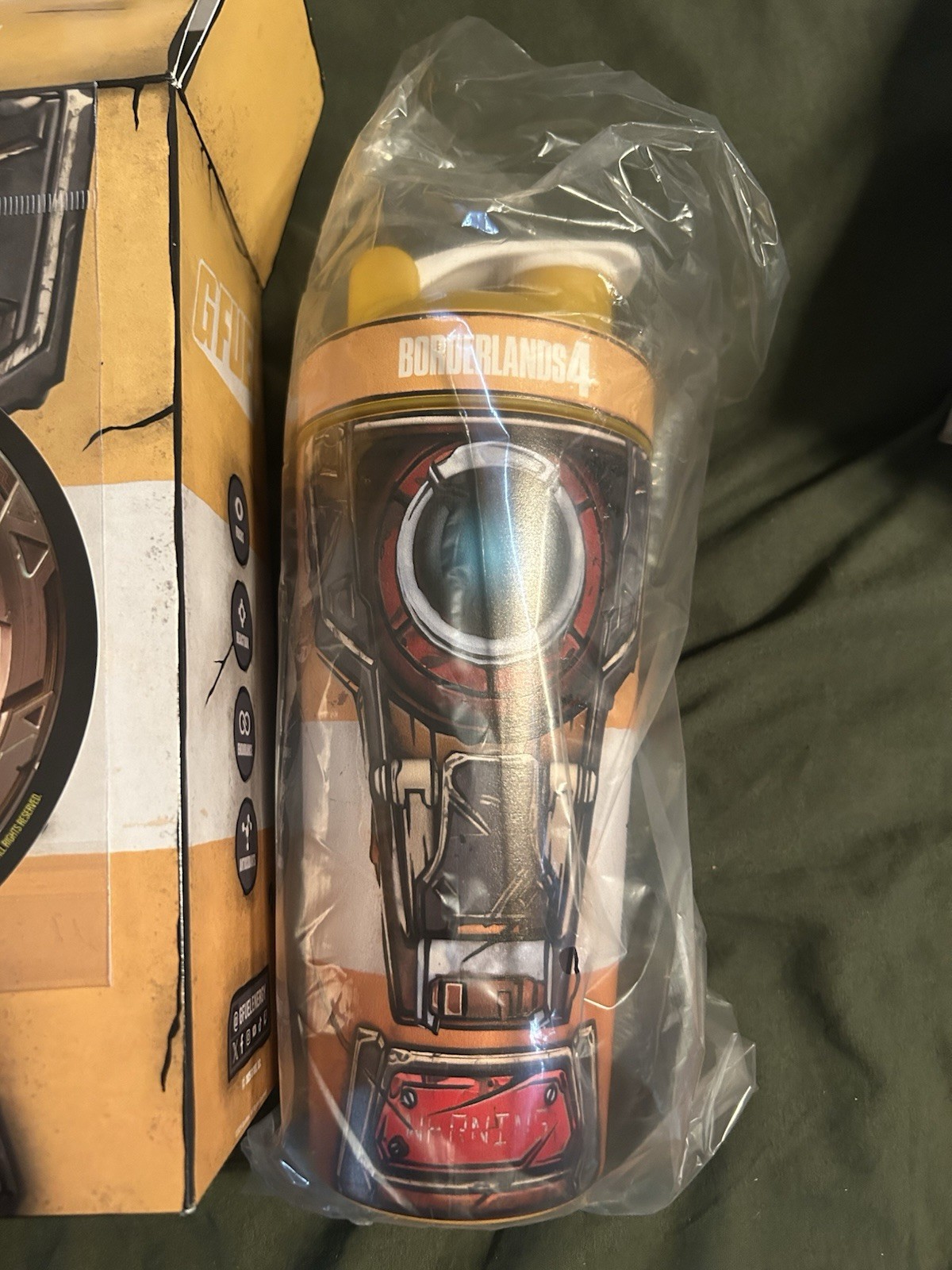 Gfuel Borderlands 4 Collectors Box + Tub + Shaker + Golden Key G FUEL