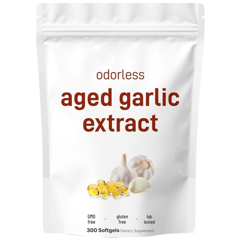 Tasteless Garlic Oil Softgel Capsules