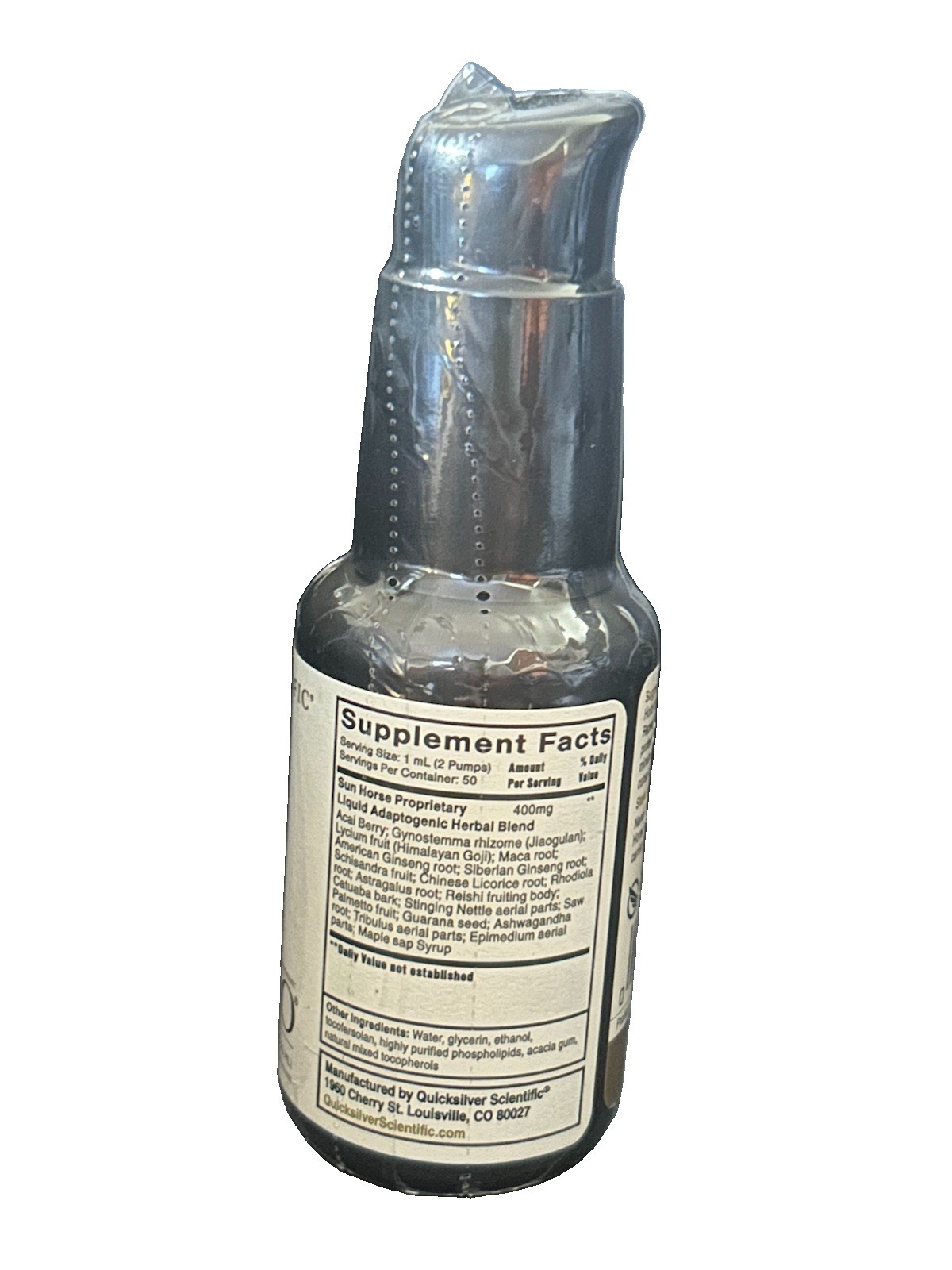 Quicksilver Scientific Dr. Shade’s NanoMojo Liquid Drops Alcohol Free 1.7 fl oz