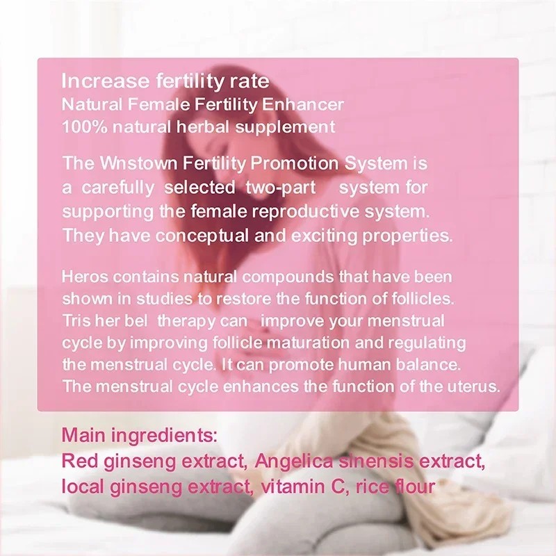Fertility Supplement – Prepares The Body for Pregnancy – Reduces Infertility Ris