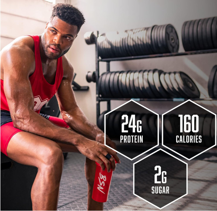 BSN SYNTHA-6 EDGE Protein Powder, Cookies & Cream, 48 Servings