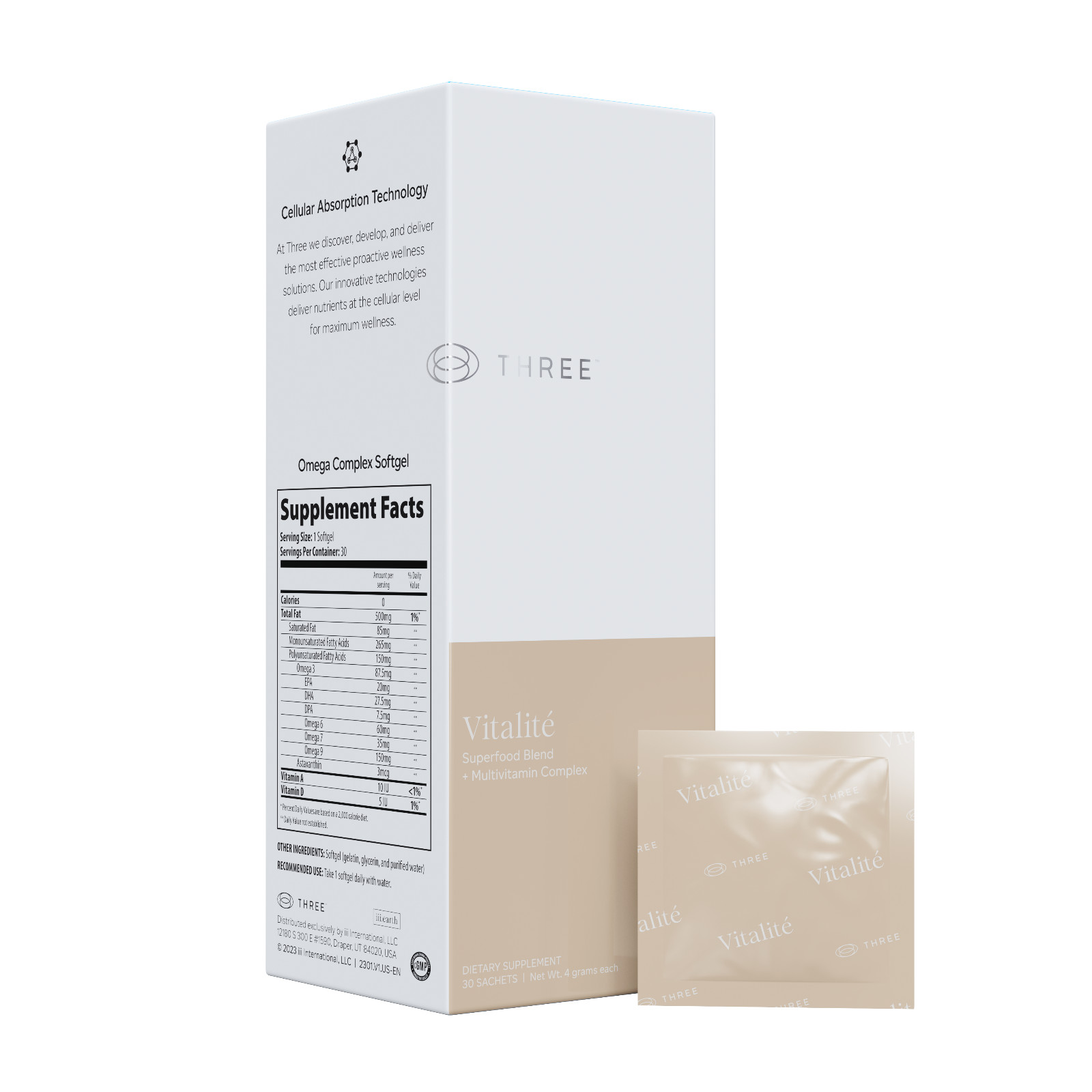 Vitalité Superfood Blend + Multivitamin Complex Proactive Wellness Supplement