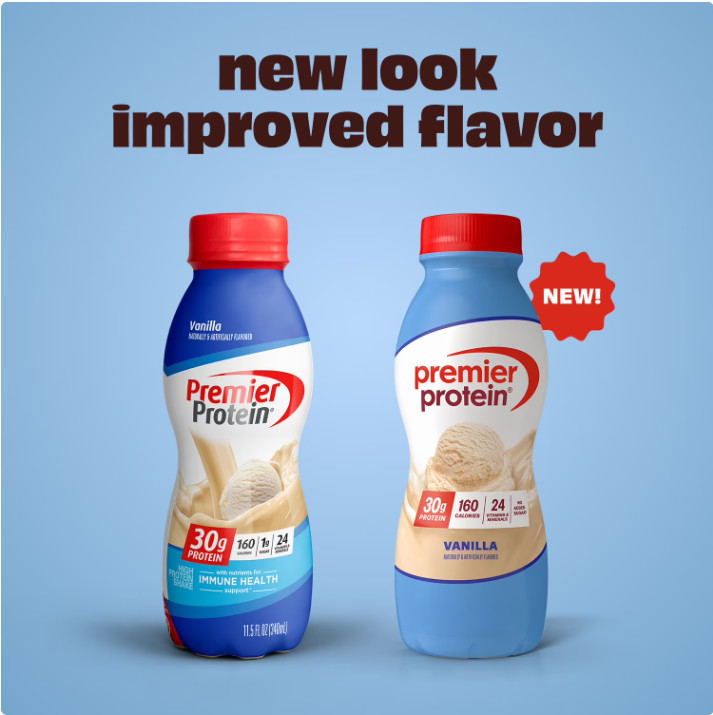 2 Box Premier Protein Shake, Vanilla, 30g Protein, 11.5 fl oz, 12 Ct Box