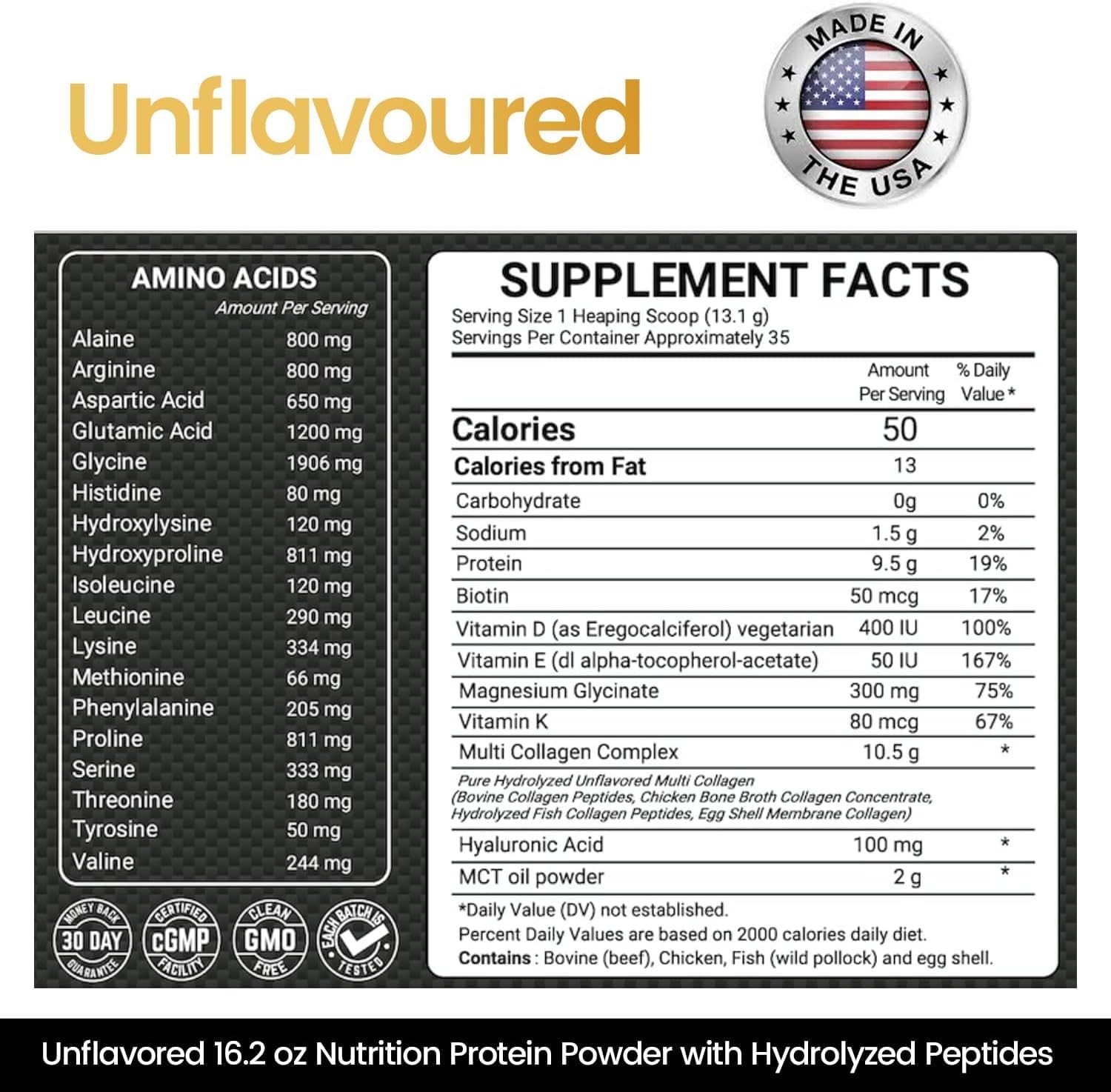 Peacock Max Keto Multi Collagen Peptides 16.2 1.01 Pound (Pack of 1), Black