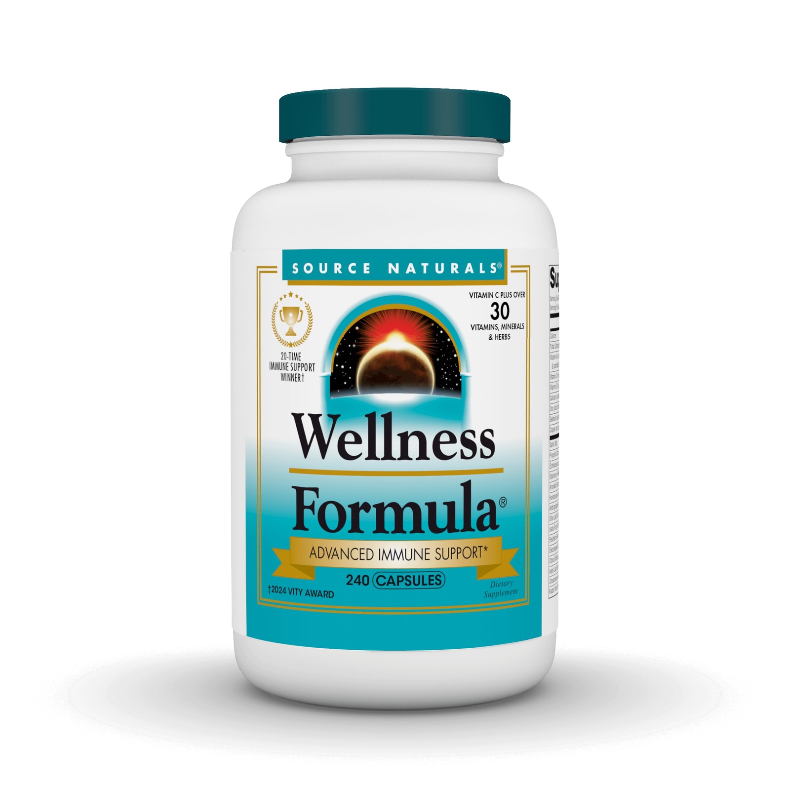Wellness Formula Immune Support Supplement 240 Capsules