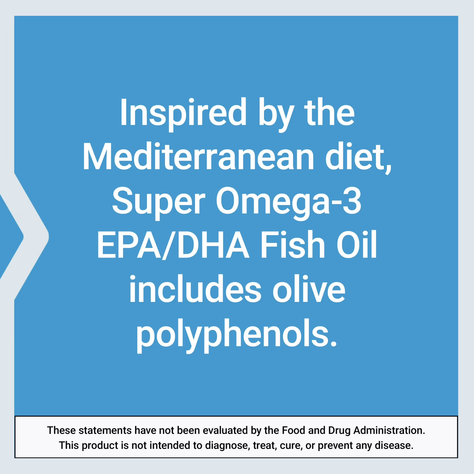 Super Omega-3 EPA/DHA Fish Oil with Sesame & Olive 240 Softgels