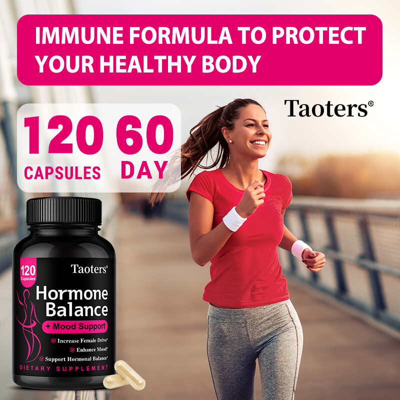 Women Hormone Balance Supplement Mood Support Energy Estrogen Boost 120 Capsules